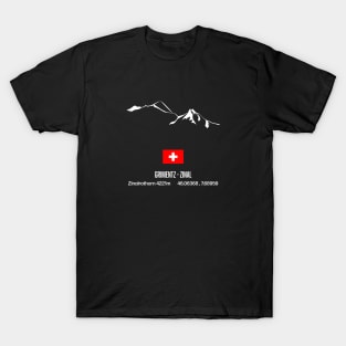 Zinal Swiss alps T-Shirt